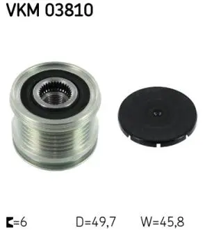 Шкив генератора SKF VKM 03810