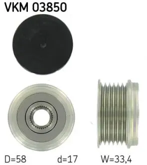 Шків генератора SKF VKM03850