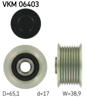 Шкив генератора SKF VKM06403