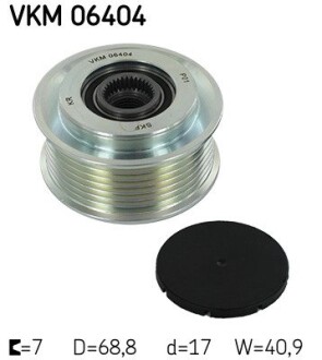 Шків генератора SKF VKM06404