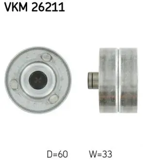 Ролик направляючий SKF VKM26211