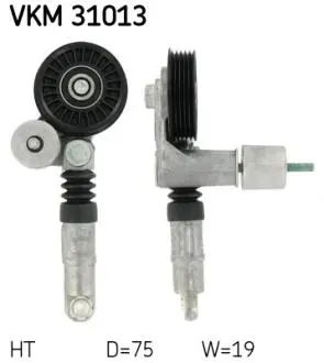 Ролик натяжний SKF VKM31013