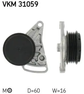 Шків натяжний SKF VKM 31059