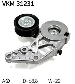 Ролик натяжний SKF VKM31231