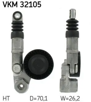 РОЛИК НАТЯЖНЫЙ SKF VKM32105
