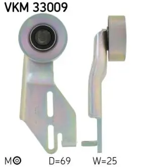 РОЛИК НАТЯЖНЫЙ SKF VKM33009