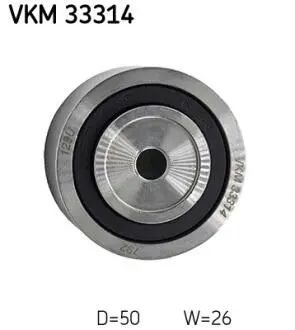 Паразитный/ведущий ролик, поликлиновый ремень SKF VKM33314