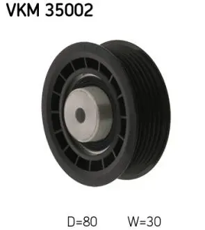Паразитный/ведущий ролик, поликлиновый ремень SKF VKM35002