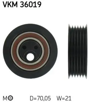 РОЛИК НАТЯЖНЫЙ RENAULT Laguna "2,2L "93-01 SKF VKM36019