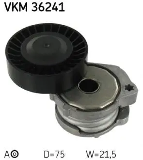 Ролик модуля натяжителя ремня SKF VKM 36241