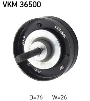 Паразитний / ведучий ролик, поліклиновий ремінь SKF VKM36500