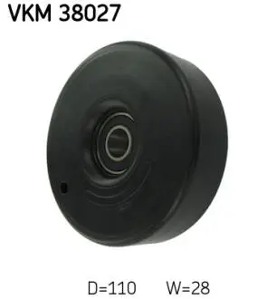 Паразитный/ведущий ролик, поликлиновый ремень SKF VKM38027