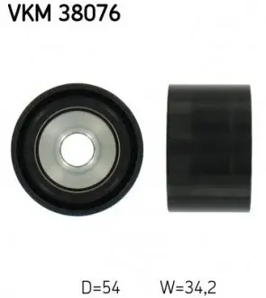 Паразитный/ведущий ролик, поликлиновый ремень SKF VKM38076