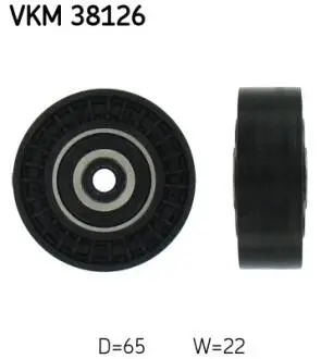 Ролик модуля натяжителя ремня SKF VKM 38126