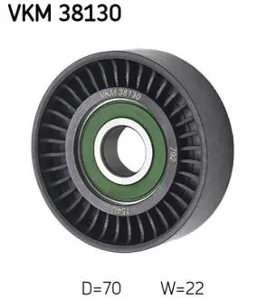 Паразитний / ведучий ролик, поліклиновий ремінь SKF VKM38130