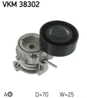 Натяжна планка, поліклиновий ремінь SKF VKM38302