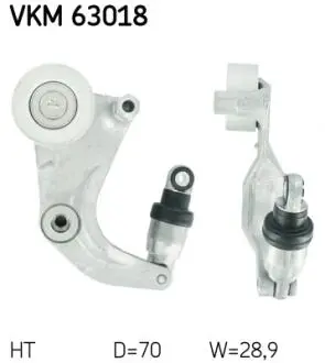 РОЛИК НАТЯЖНЫЙ SKF VKM63018