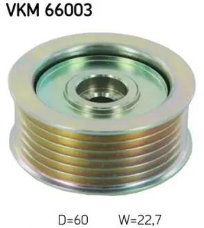 Ролик поліклинового ременя SKF VKM66003