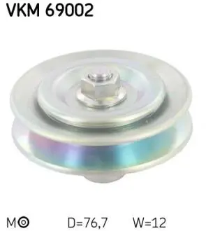 Натягивающий ролик поликлинового ремня SKF VKM69002