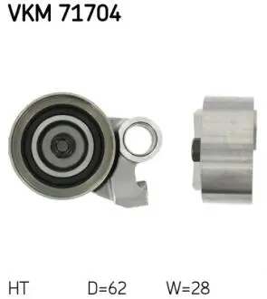 Натяжной ролик, ремень ГРМ SKF VKM71704