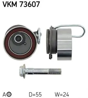 Натяжной ролик, ремень ГРМ SKF VKM73607