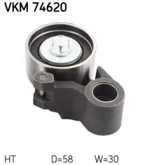 Натяжний ролик, ремінь ГРМ SKF VKM74620