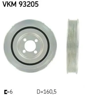 Шкив коленчатого вала SKF VKM93205