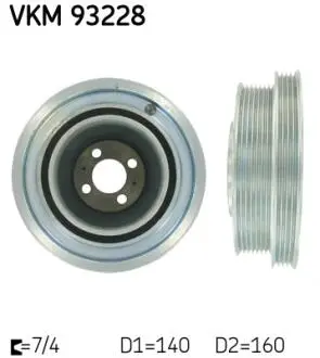 Шкив коленчатого вала SKF VKM93228