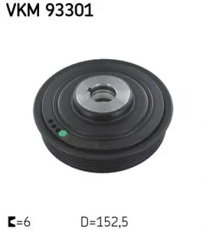 Шкив коленчатого вала SKF VKM93301