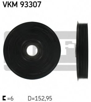 Шків колінчастого валу SKF VKM93307 (фото 1)