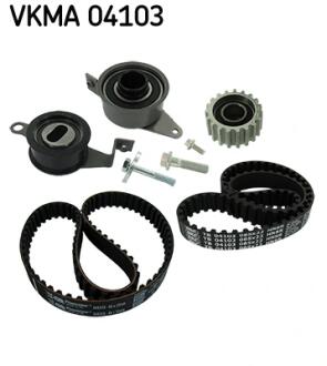 Ремінь ГРМ (набір) SKF VKMA04103