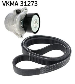 Роликовый модуль натяжителя ремня (ролик, ремень) SKF VKMA 31273