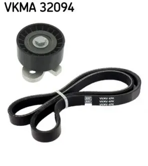 Комплект поликлинових ременів (з роликами) FIAT SEICENTO / 600 1.1 01.98-01.10 SKF VKMA32094