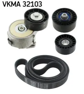 Поликлиновой ременный комплект SKF VKMA32103