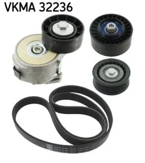 Комплект ГРМ (ремень+ролик)).. SKF VKMA32236