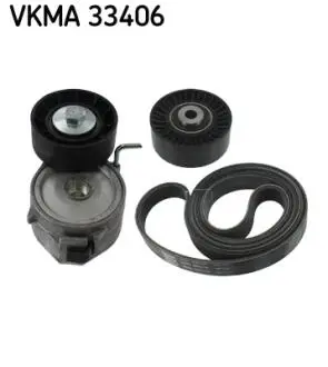 Поликлиновой ременный комплект SKF VKMA33406