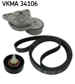 Поликлиновой ременный комплект SKF VKMA34106