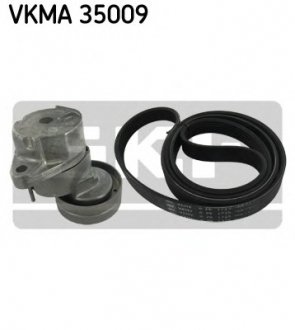 Полікліновий ремінний комплект SKF VKMA35009 (фото 1)