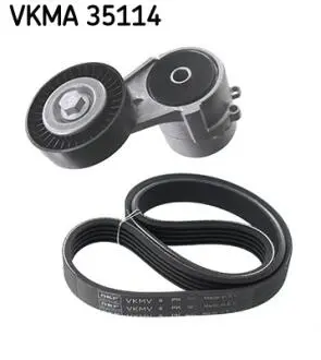 Полікліновий ремінний комплект SKF VKMA35114