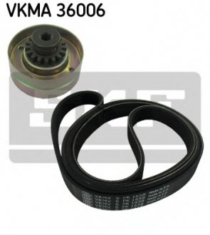 Полікліновий ремінний комплект SKF VKMA36006 (фото 1)