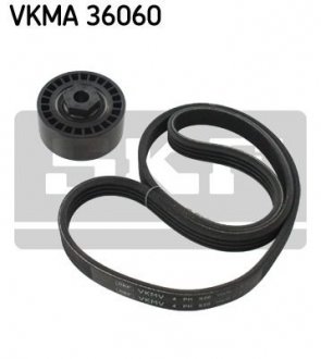 Ремень ГРМ (набор) SKF VKMA36060