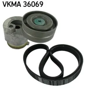 Роликовый модуль натяжителя ремня (ролик, ремень) SKF VKMA 36069