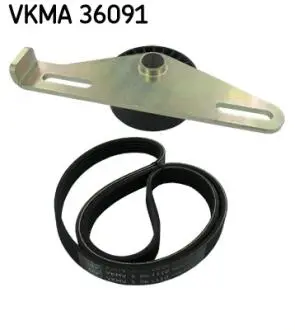 Полікліновий ремінний комплект SKF VKMA36091 (фото 1)