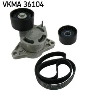 Поликлиновой ременный комплект SKF VKMA36104