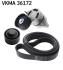 Комплект доріжкових пасків SKF VKMA 36172 (фото 1)
