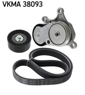 Комплект ременя генератора MB A-class (W176/W177) 12- (5PK1515) SKF VKMA38093