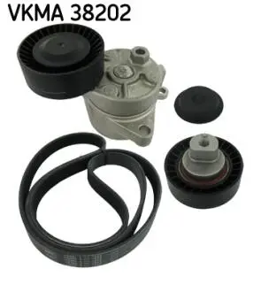 Поликлиновой ременный комплект SKF VKMA38202