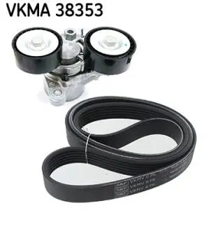 BMW К-кт ГРМ (натяжний ролик + ремінь) 3 (E90) 316 d 09-11 SKF VKMA 38353