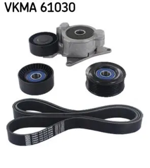 Комплект поликлинових ременів (з роликами) SKF VKMA61030
