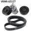 Комплект ремня генератора Hyundai Elantra III/Santa Fe I-II/Sonata V 2.0D/2.2D 01- (6PK1513) VKMA65127